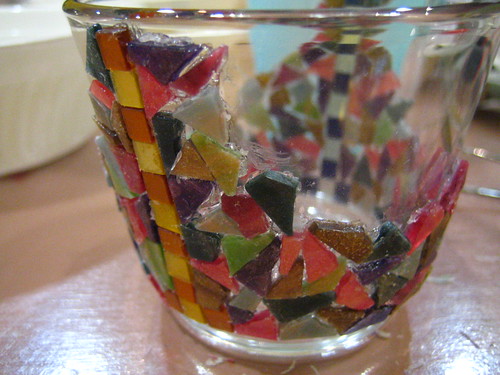 mosaic coin cup