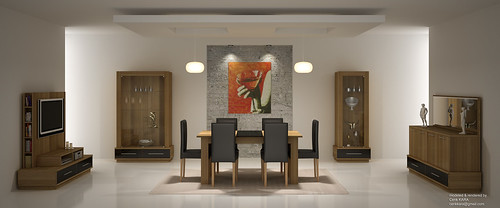 Sonart - Modern Dining Room Furniture Rendering