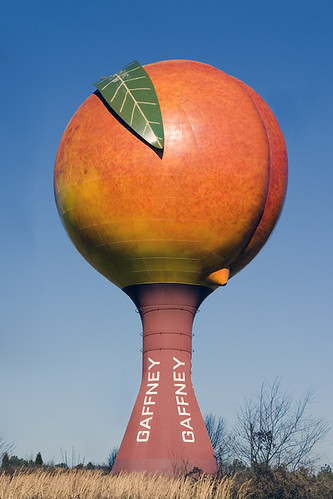PEACH WATER TOWER by NC Cigany. Interesting: Recent