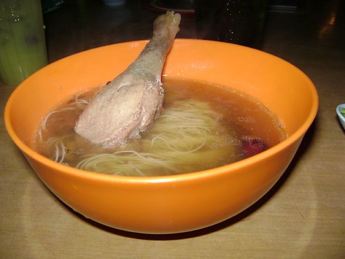 Duck meat bihun