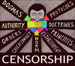 Censorship by Ben Heine
