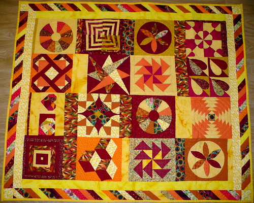 Yellow quilt