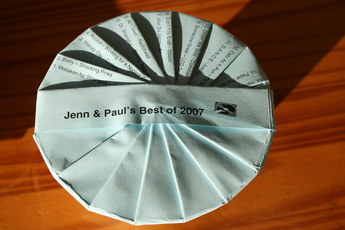 Jenn & Paul's Best of 2007 CD