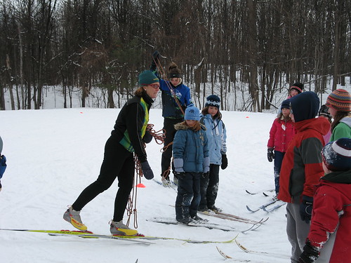 X-C ski lessons with Sue Holloway