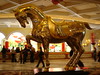 A sparkly horse at Bellagio