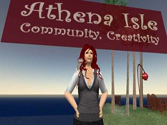 Cybergrrl Oh, owner of Athena Isle