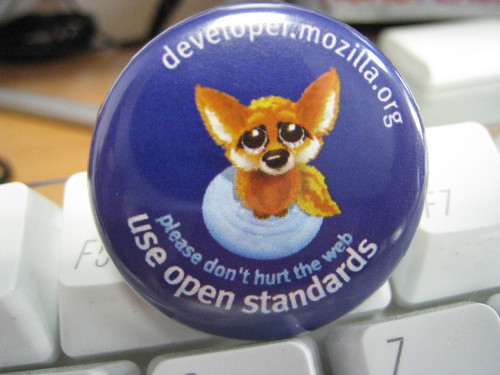 Please don't hurt the Web, use Open Standards