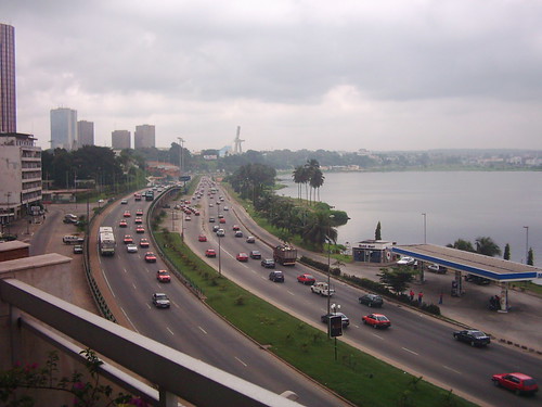 Abidjan, Plateau - lagune &Eacute;bri&eacute;