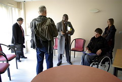 Un centre d'examen de santé à  Nogaro