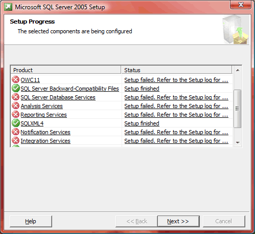 Ms Sql 2005 Installation Requirements