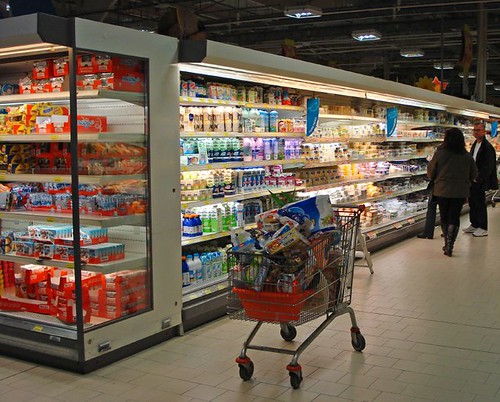 Supermercado y la industria de alimentos