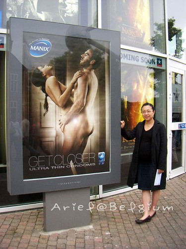 Brussels Kinepolis Theather - Condom Advertisement