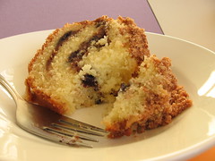 Lemon-Blueberry Sour Cream Coffee Cake