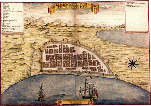 Callao in the late 1600s, early 1700s