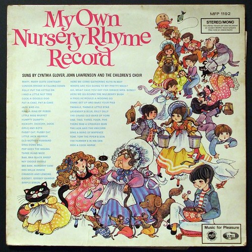 My Own Nursery Rhyme Record by Jacob Whittaker.