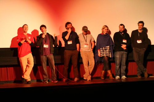 Baghead cast at SXSW screening