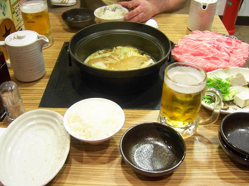 sukiyaki dinner