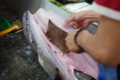 Cutting a Fish
