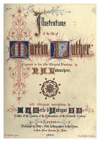 000-Portada del libro-Illustrations of the life of Martin Luther 1862- Pierre Antoine Labouchère