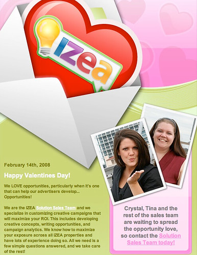 2008 Advertiser Valentine's E-mail