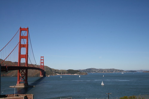 Golden Gate Bridge & Sailboat