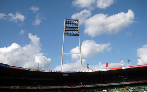 Weserstadion Flootlight Mast Wallpaper