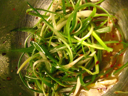 Korean Pa Muchim (Scallion Salad)