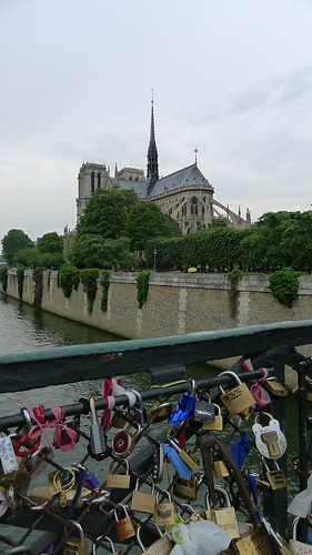 Love Locks by Notre Dame