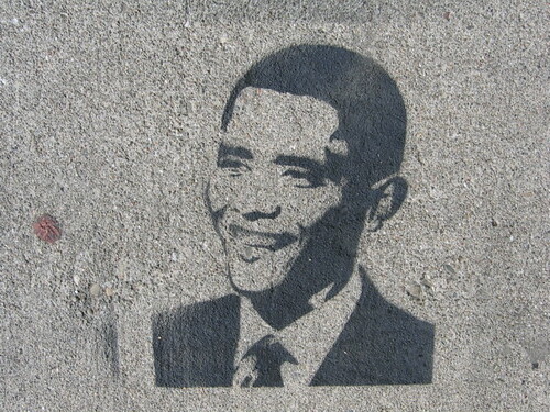 obama streetart