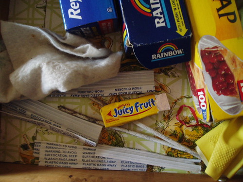Juicy fruit in junk drawer