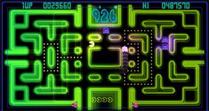 Pacman Championchip Edition Screen