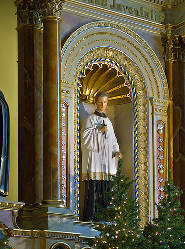 Saint Joseph Shrine, in Saint Louis, Missouri, USA - Jesuit altar detail