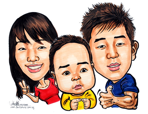 Caricatures family 190308
