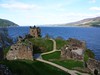 尼斯湖畔的Urquhart城堡 / Urquhart Castle aside Loch Ness