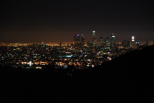 Mulholland Drive Los Angeles. Mulholland Drive - Panoramic