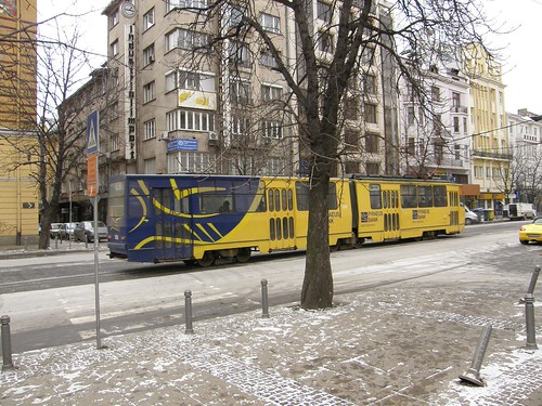 A tram in Sofia