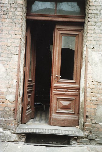 Doorway in East Berlin 1990
