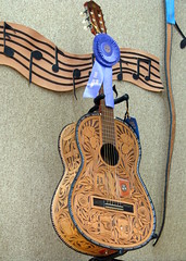 100 Things to see at the fair #27: Leather Guitar