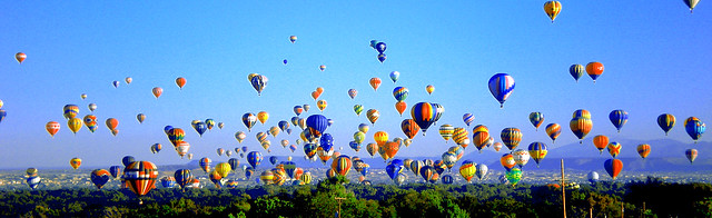 Ballooning Over Albuquerque