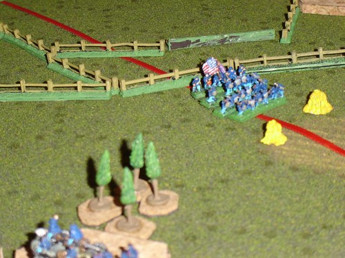 Slocum's Corps advances past the Wheatfield