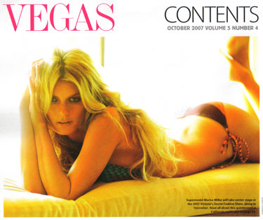 Marisa Miller in Vegas Magazine