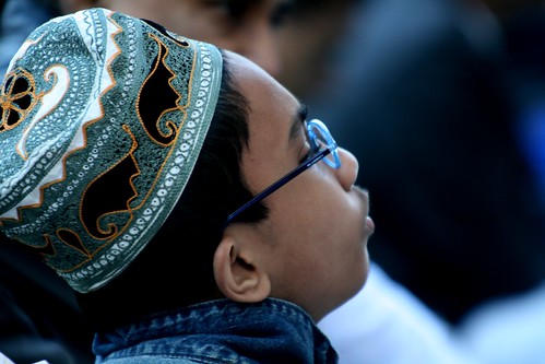 Prayers at the Eid ul Fitr in New York