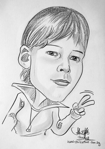 Caricature pencil Norway 14