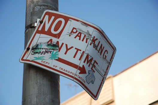 Say What--No Parking Anytime
