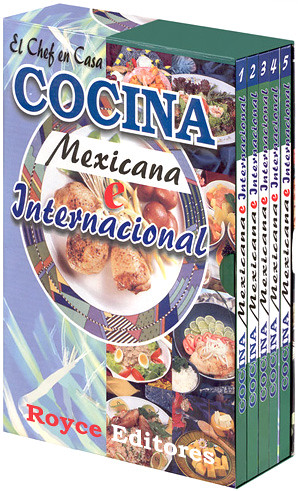 El Chef en Casa Cocina Mexicana e Internacional 5 Vols · RoyceShop by royceeditores