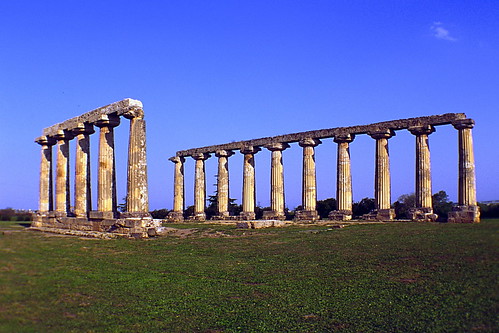 Scavi di Metaponto, tempio di Hera (flickr.com)