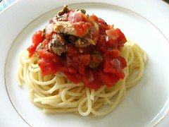 sardine spaghetti