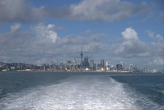 Auckland from ferry