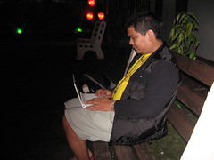 Using Asus Eee PC with Argao's free Wi-Fi