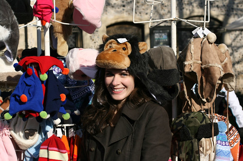 Mostly Lisa in Monkey hat